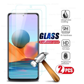2 Kính Cường Lực Bảo Vệ Màn Hình Cho Xiaomi Redmi Note10 Note 10 Pro Max 10s