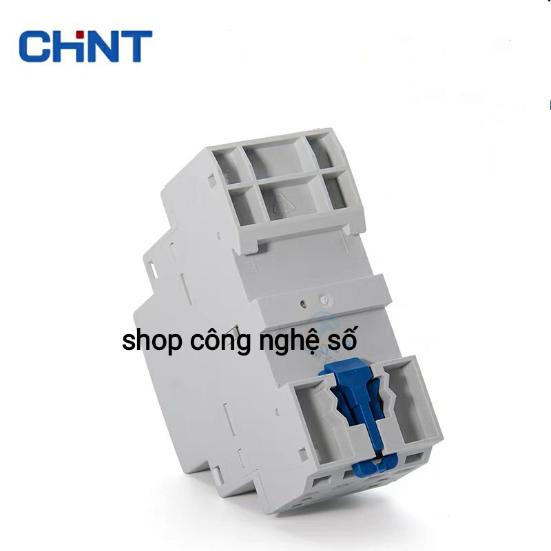 Khởi động từ 4P CHINT NCH8-25/40 NCH8-63/40 25A 63A 220V dùng cho điện 3 pha 380V 4 pha