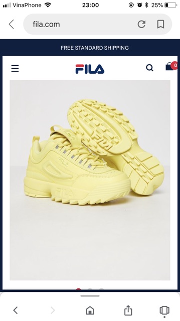 Giày Fila Disruptor Premium Authentic 💯%