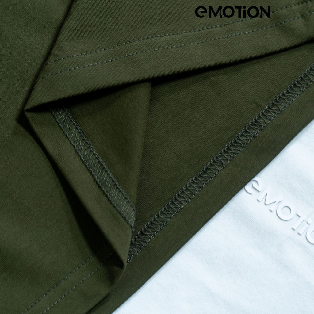Áo phông nam cổ tròn EMOTION vải Cotton dày dặn, Áo thun form regular fit co giãn thoải mái | BigBuy360 - bigbuy360.vn