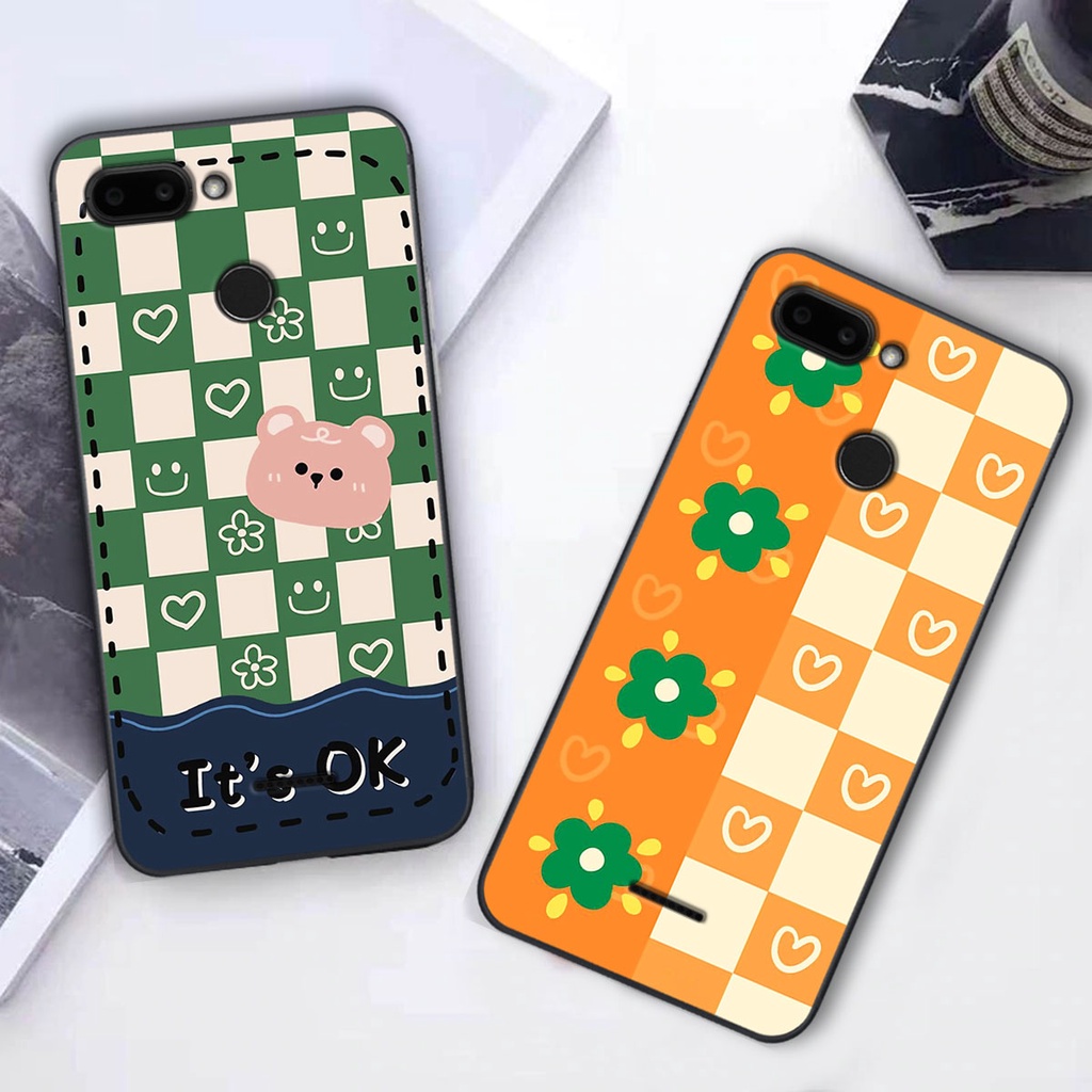 Ốp lưng Xiaomi REDMI 6 happy day, gấu bear dễ thương - BỀN - ĐẸP -BAO GIÁ TOÀN THỊ TRƯỜNG