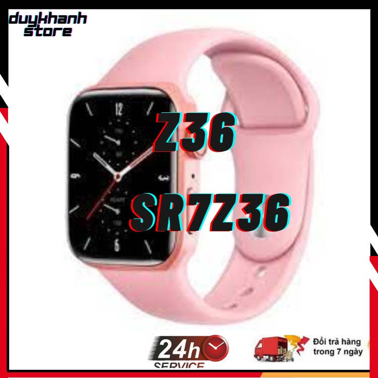 Đồng Hồ Thông Minh SR7 Z36,Màn Hình Tràn Viền Theo Dõi Sức Khỏe,Nghe Gọi,Nhận Thông Báo,Kháng Nước IP67,Thay Hình Nền BH