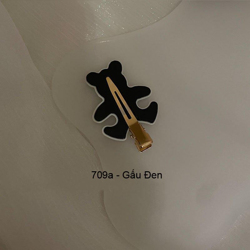 (0709) Cặp Tóc Mái Nhựa Hàn Quốc Năng Động