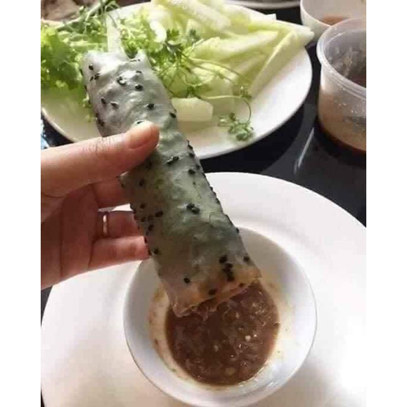 1kg Bánh tráng nhúng Tháp chàm Ninh Thuận