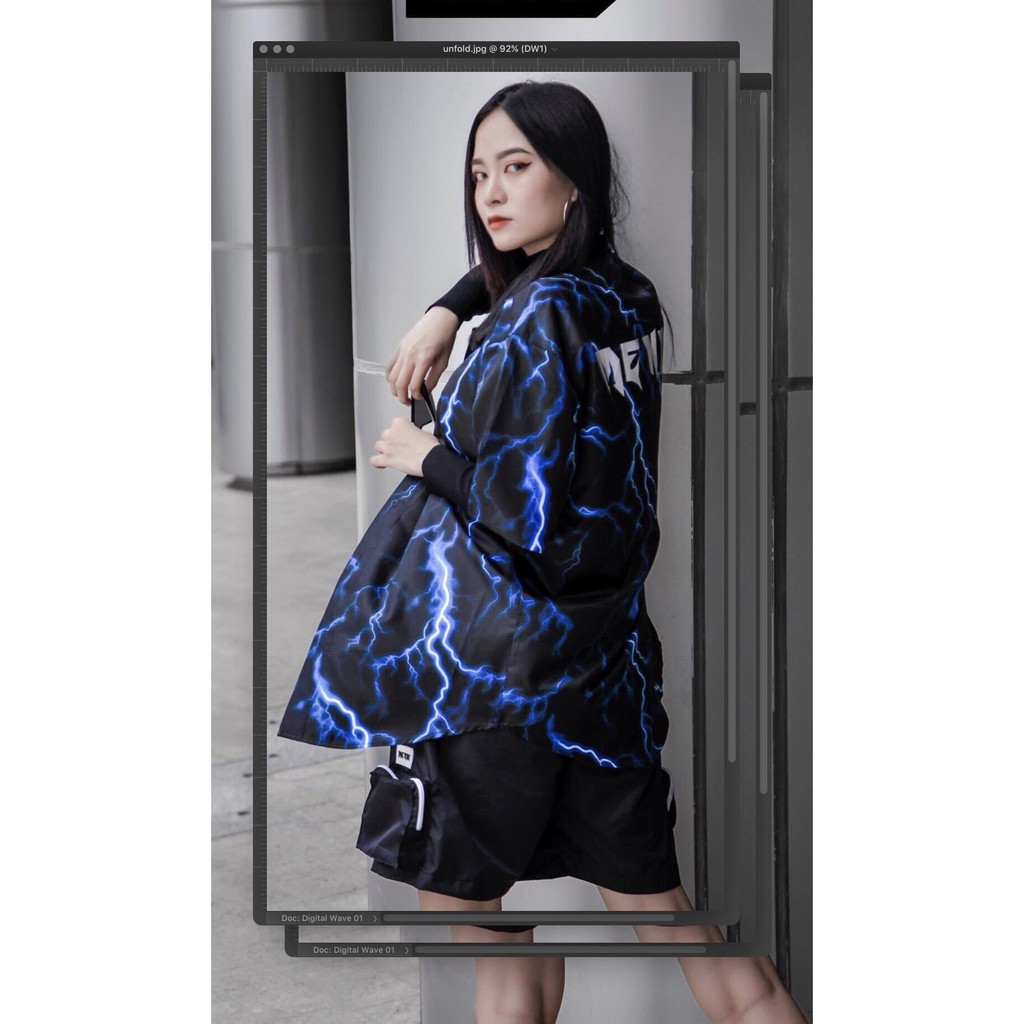 [FULLTAG CHÍNH HÃNG] Áo Sơmi MENDE THUNDER SẤM PHẢN QUANG | Sơ Mi Lụa Mềm CNK 100% | CHUẨN CAO CẤP 1:1 LOCAL BRAND | BigBuy360 - bigbuy360.vn