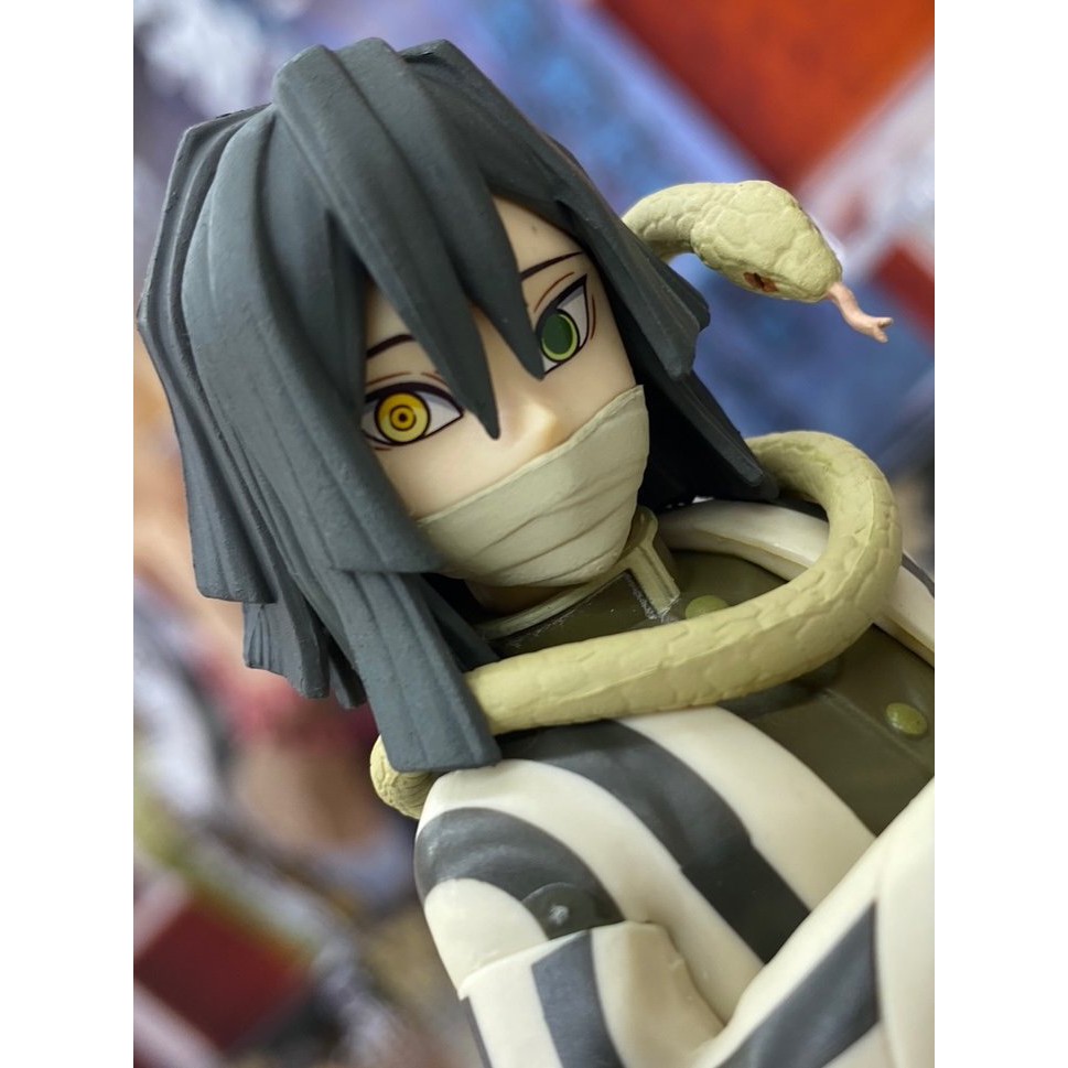 Mô hình chính hãng Xà Trụ OBANAI IGURO - Thanh Gươm Diệt Quỷ Demon Slayer - hãng BANPRESTO