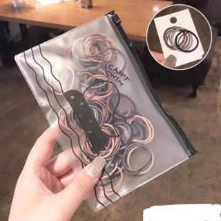 GBY_ DÂY BUỘC TÓC 100c TÚI ZÍP