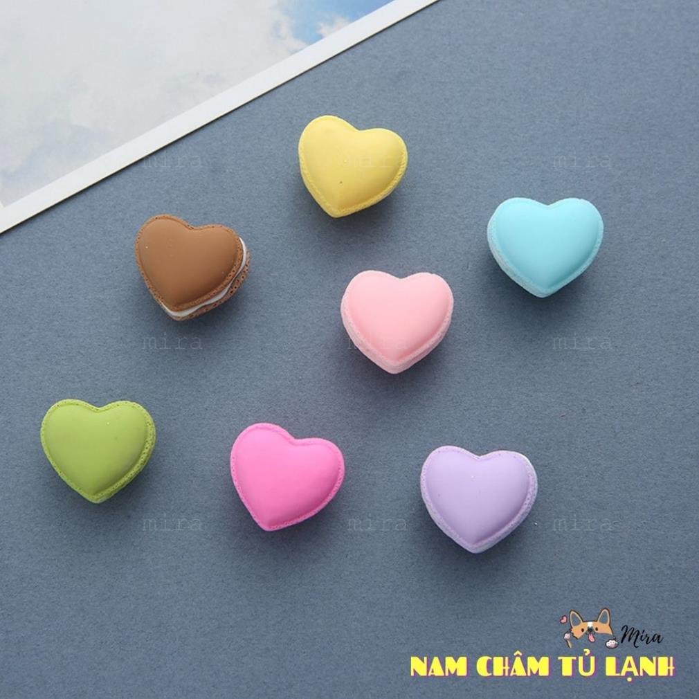 Nam Châm Tủ Lạnh 3D Hình Trái Tim Màu Love Trang Trí Bàn Học, Bàn Làm Việc, Đính Note MIRA-3D68004