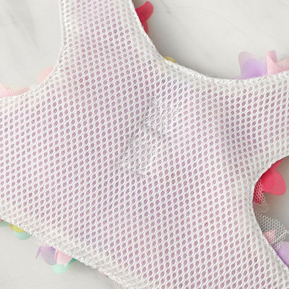 Dây Dắt Thú Cưng Hình Bông Hoa Màu Hồng Xinh Xắn