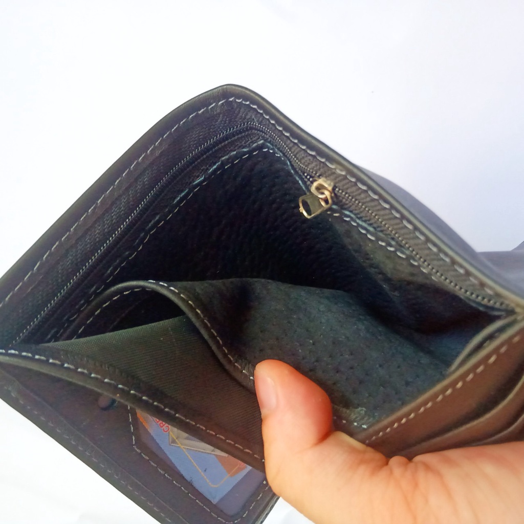 Ví nam cao cấp cầm tay dáng đứng ví da nam da bò thật da mềm full hộp