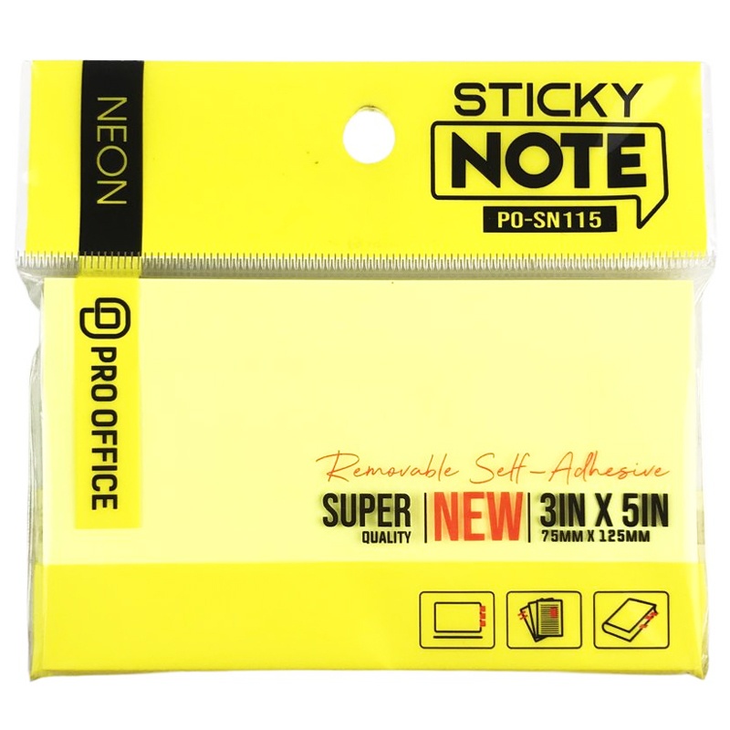 Giấy Note Neon Pro-Office PO-SN115