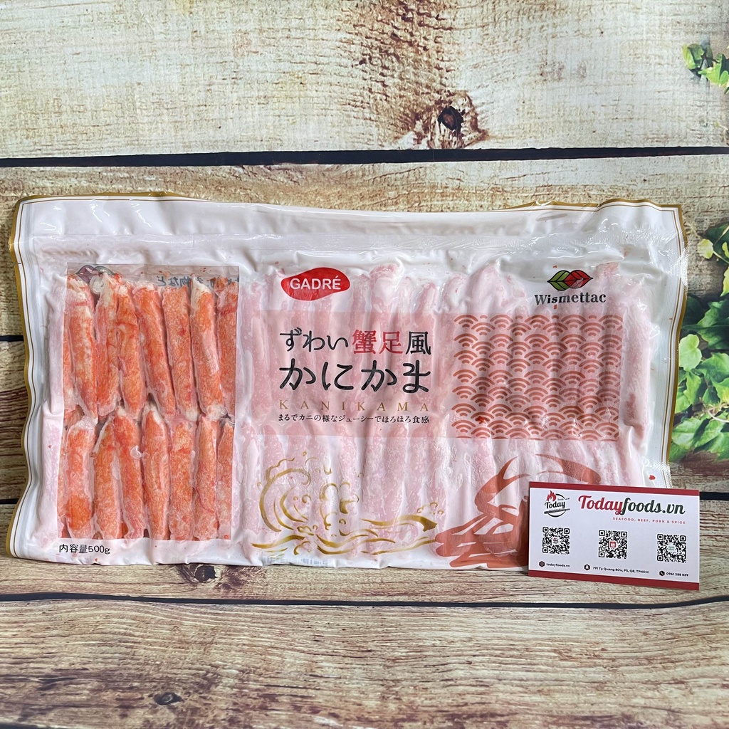 [CHỈ GIAO NỘI THÀNH HCM] Thanh giả cua tuyết Kanikama 500G (đông lạnh)