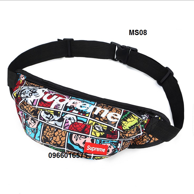 ***Hàng có sẵn, túi bao tử, đeo chéo supreme( hàng un off ) | BigBuy360 - bigbuy360.vn