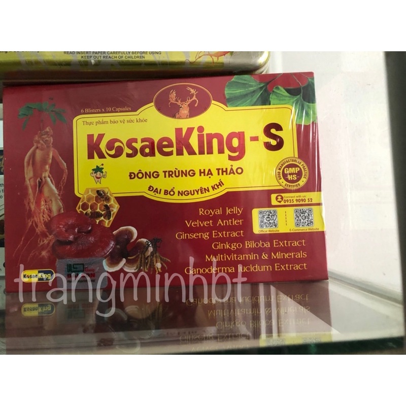 Đông Trùng Hạ Thảo KosaeKing-S ( Hộp 60 viên )