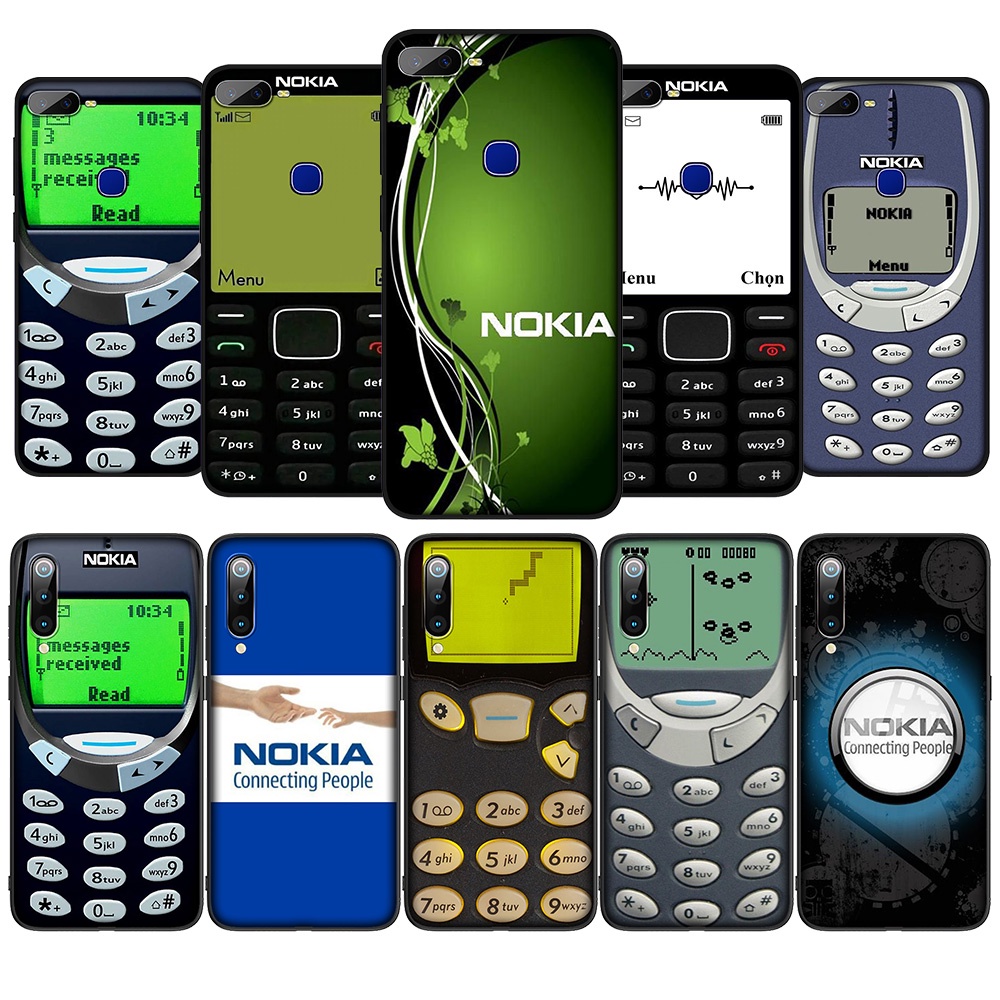 Ốp Lưng Silicon Mềm Cho Xiaomi Mi 11 A2 A2Lite 9T 10T Pro 6X Cover 59D Retro Cũ Nokia