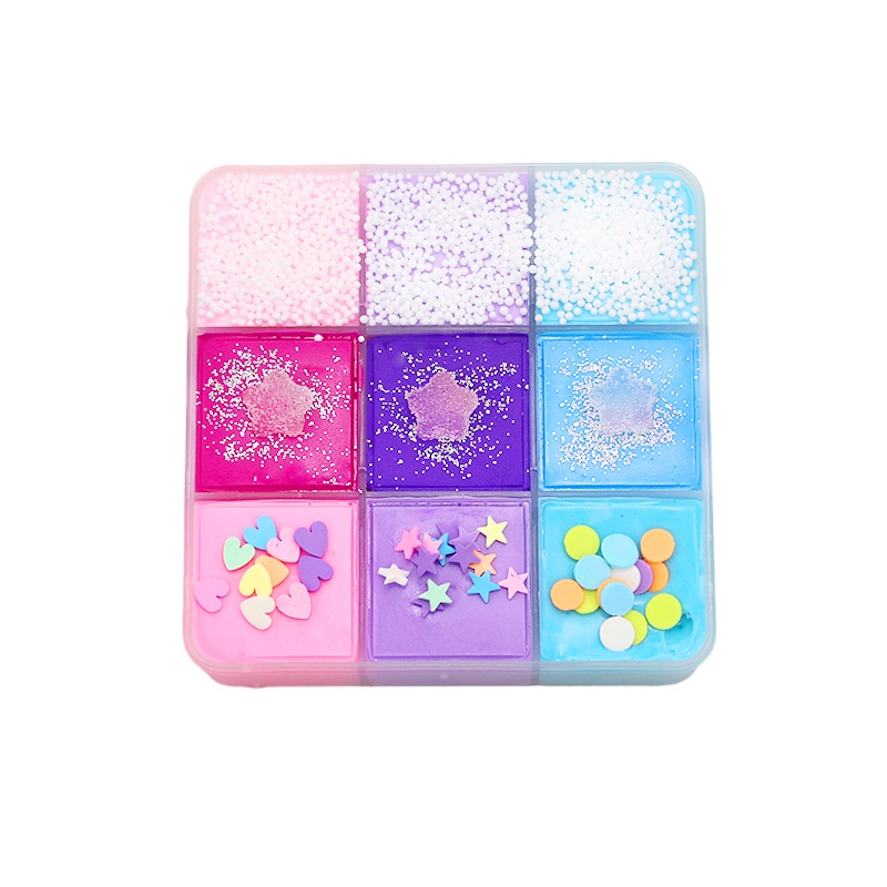 Đồ Chơi Chất Nhờn Ma Quái Slime Mềm Không Dính 9 Màu Sắc Tùy Chọn Cho Bé