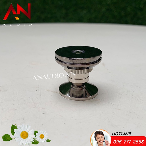 Chân đế gắn loa mạ vàng cao cấp - Chân đinh chén hứng- đơn giá 1 chiếc
