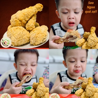 Đùi gà kfc, đùi gà rán tẩm bột, ship hỏa tốc