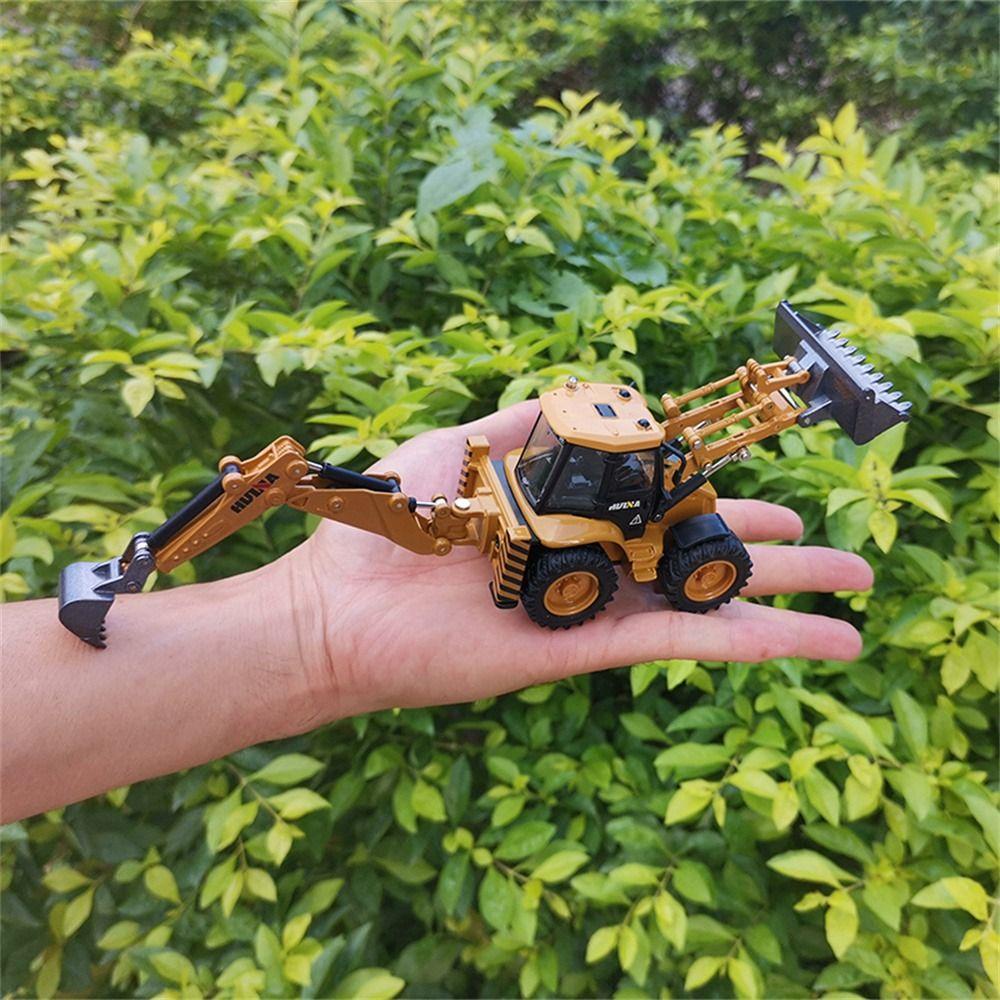 Mô Hình Xe Xúc Đất Đồ Chơi Mini Cho Bé Trai