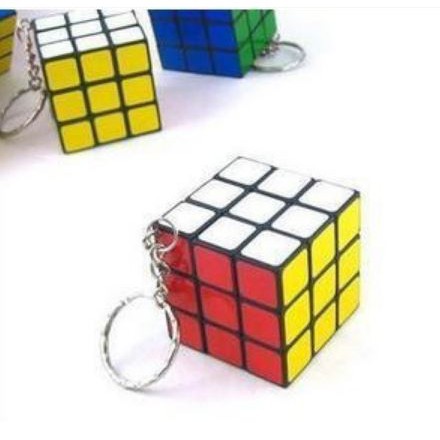 Móc khóa khối rubik vuông