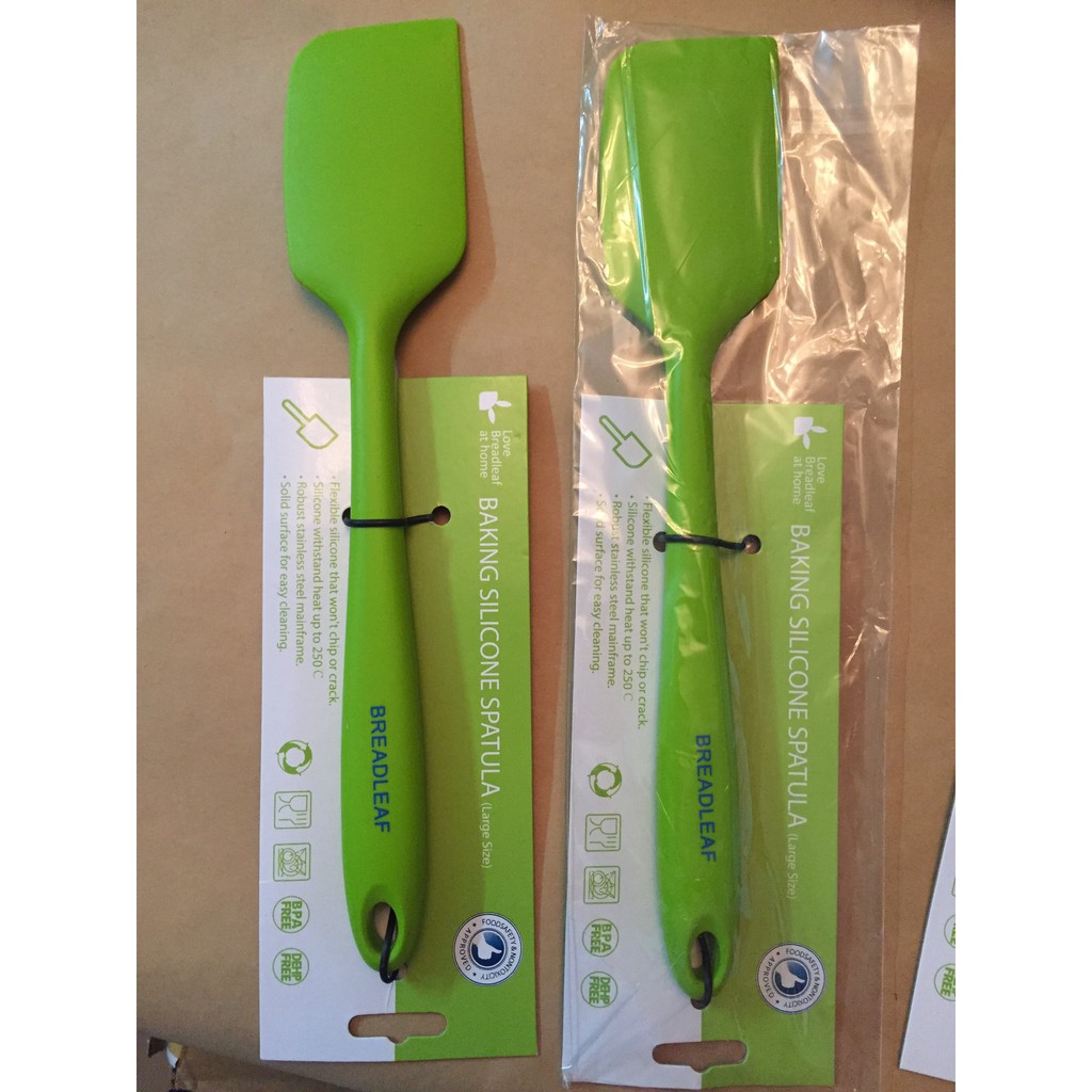 Phới Silicon Đúc Breadleaf Size Đại - Có 5 Màu - Spatula