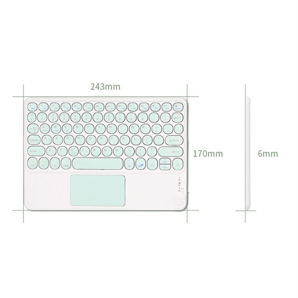 Bàn Phím Bluetooth Không Dây Mini 1PC 78 Phím Siêu Mỏng