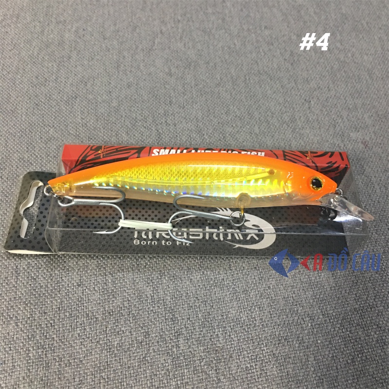 Mồi giả Samurai Hirushima câu gành biển, cá Nhồng, Hồng, Mú chạy cá Thu