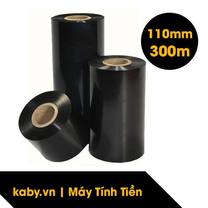 Mực In Mã Vạch 110mmx300m (Rõ Mực) - Mực In Tem Nhãn