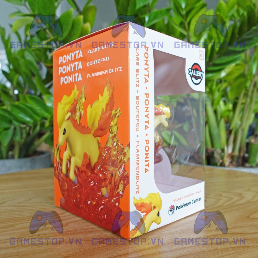 Mô hình Pokemon Ponyta/Poniita 6CM Flare Blitz Gallery nhựa RESIN CHÍNH HÃNG MỸ Pokemoncenter GAL08