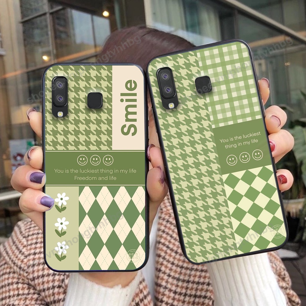 Ốp lưng Samsung A8 STAR-Samsung A9 STAR gấu bo viền cực đẹp cute siêu hot