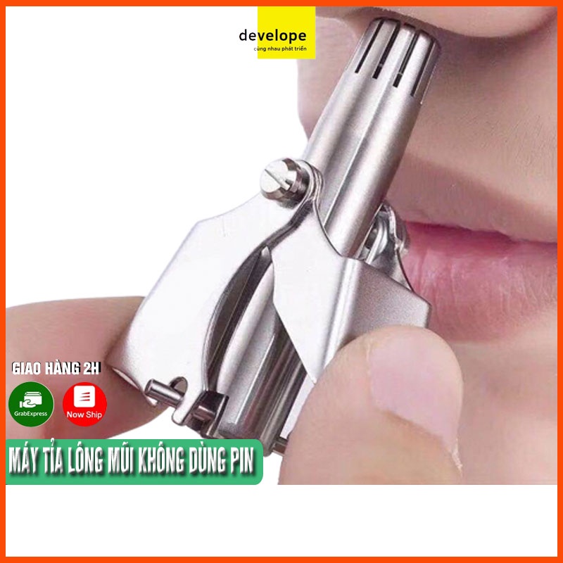 [DEVELOPE] Máy Cắt Tỉa Lông Mũi KERMEI MN- 101 Bằng Thép, Sắc Vình Viễn, Dụng Cụ Cắt Tỉa Lông Mũi Tiện Lợi
