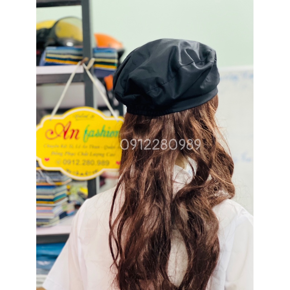Mũ Beret, Nón Phục Vụ Thời Trang cho Nam Nữ dùng trong Nhà Hàng, Bếp, Quán Cafe