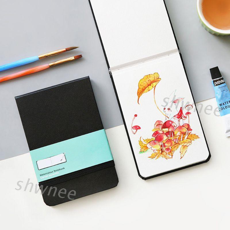 1 Cuốn Sách Khổ A6 Vẽ Màu Nước