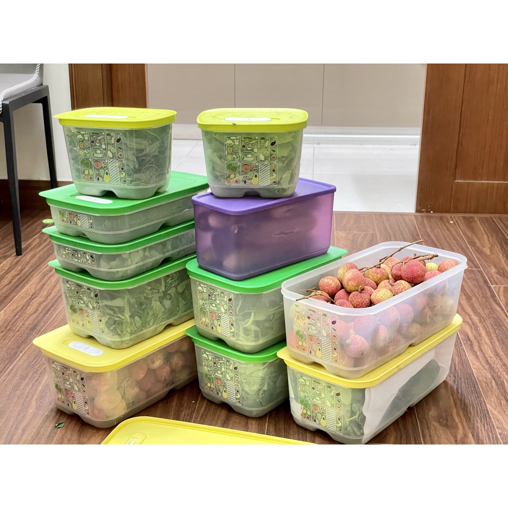 Hộp Vent Smart Tupperware Trữ Rau Qủa Tươi Chuyên Dụng 6.1l