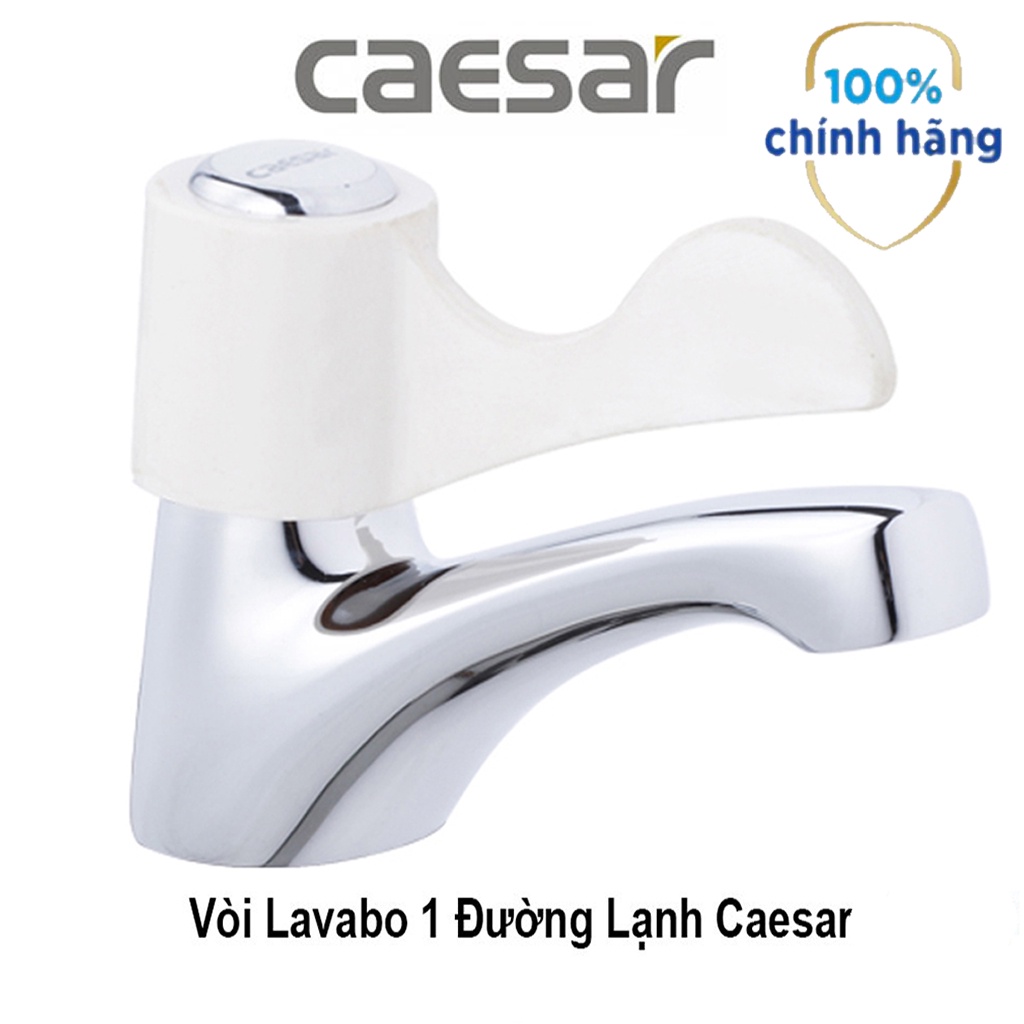 Vòi nước chậu rửa mặt Lavabo CAESAR 027C, tay gạt - sử dụng 1 đường nước lạnh