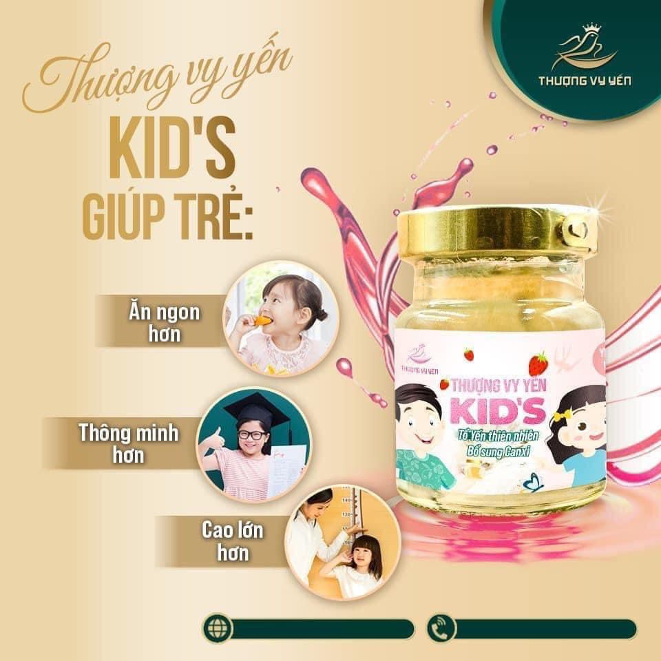 Yến Chưng Cho Bé CICI Thượng Vy Yến Kids Tăng Cường Miễn Dịch, Phát Triển Trí Não hũ 80ml