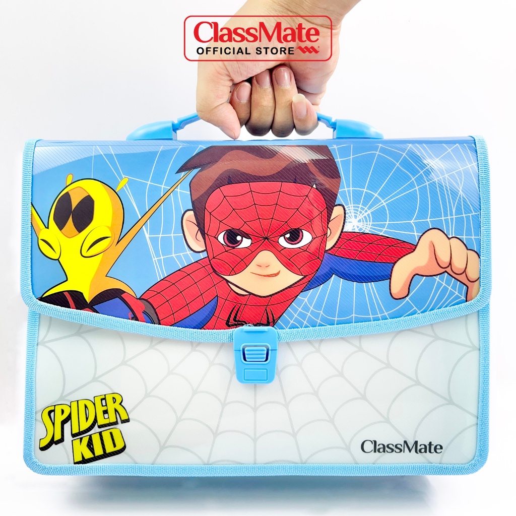 Cặp Nhựa CLASSMATE 2 Ngăn Cho Bé Hình Siêu Nhân SB05-SK