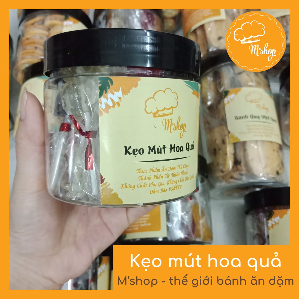 KẸO MÚT HOA QUẢ HÌNH CON VẬT - 15 chiếc/ hộp