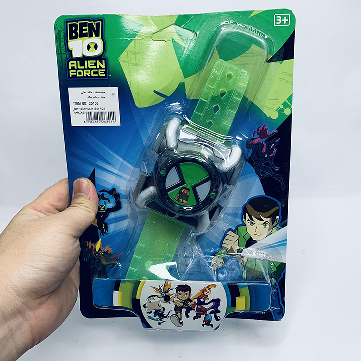 ĐỒNG HỒ VUÔNG BEN10 E0403 - ĐỒ CHƠI TRẺ EM