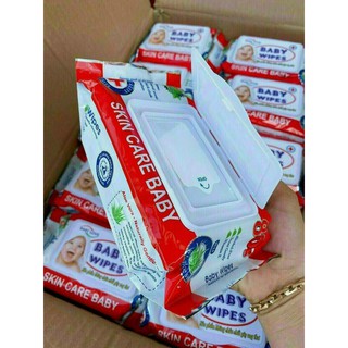 KHĂN GIẤY ƯỚT BABBY WIPES CHO BÉ - 80gr