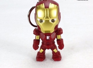 Móc khoá iron man có led âm thanh