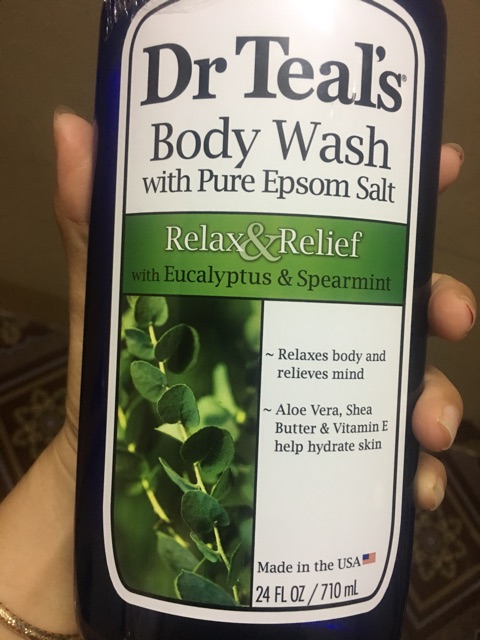 Sữa tắm Dr.Teal’s - sữa tắm trị mụn lưng, nấm da, ngứa da. | BigBuy360 - bigbuy360.vn