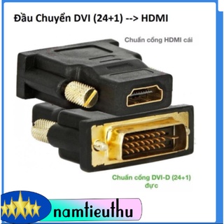 Đầu Chuyển DVI 24+1 ra HDMI
