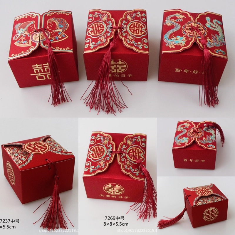 Hộp bánh cưới 50cái