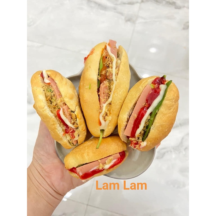 Bột bánh mì trộn sẵn mẹ Lam