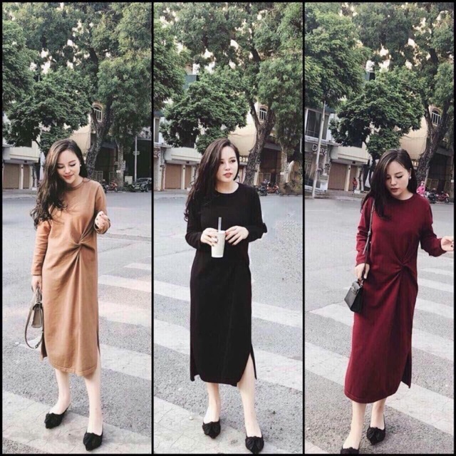Váy xuông xoắn eo!