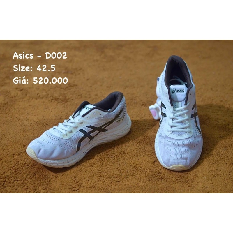 Giày thể thao nam hãng Asics 2hand VIP chính hãng đi êm chân nhẹ size 42.5