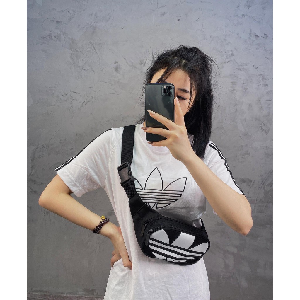 Túi đeo chéo bao tử trefoil - Logo trắng MỚI 2021 | BigBuy360 - bigbuy360.vn