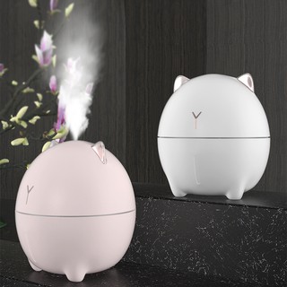 Máy tạo độ ẩm mèo Doodle -Máy phun sương xông hơi khuyếch tán tinh dầu mini nano mịn có sương mù dày đặc