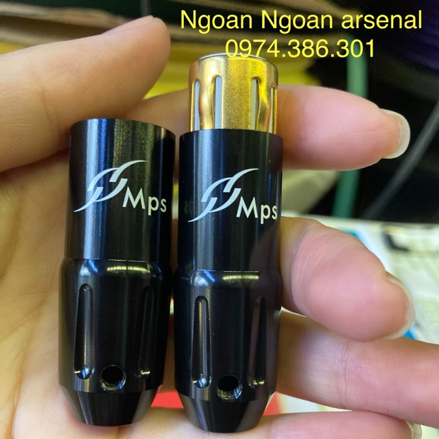 Jack giắc canon XLR cao cấp nhập khẩu hãng MPS.